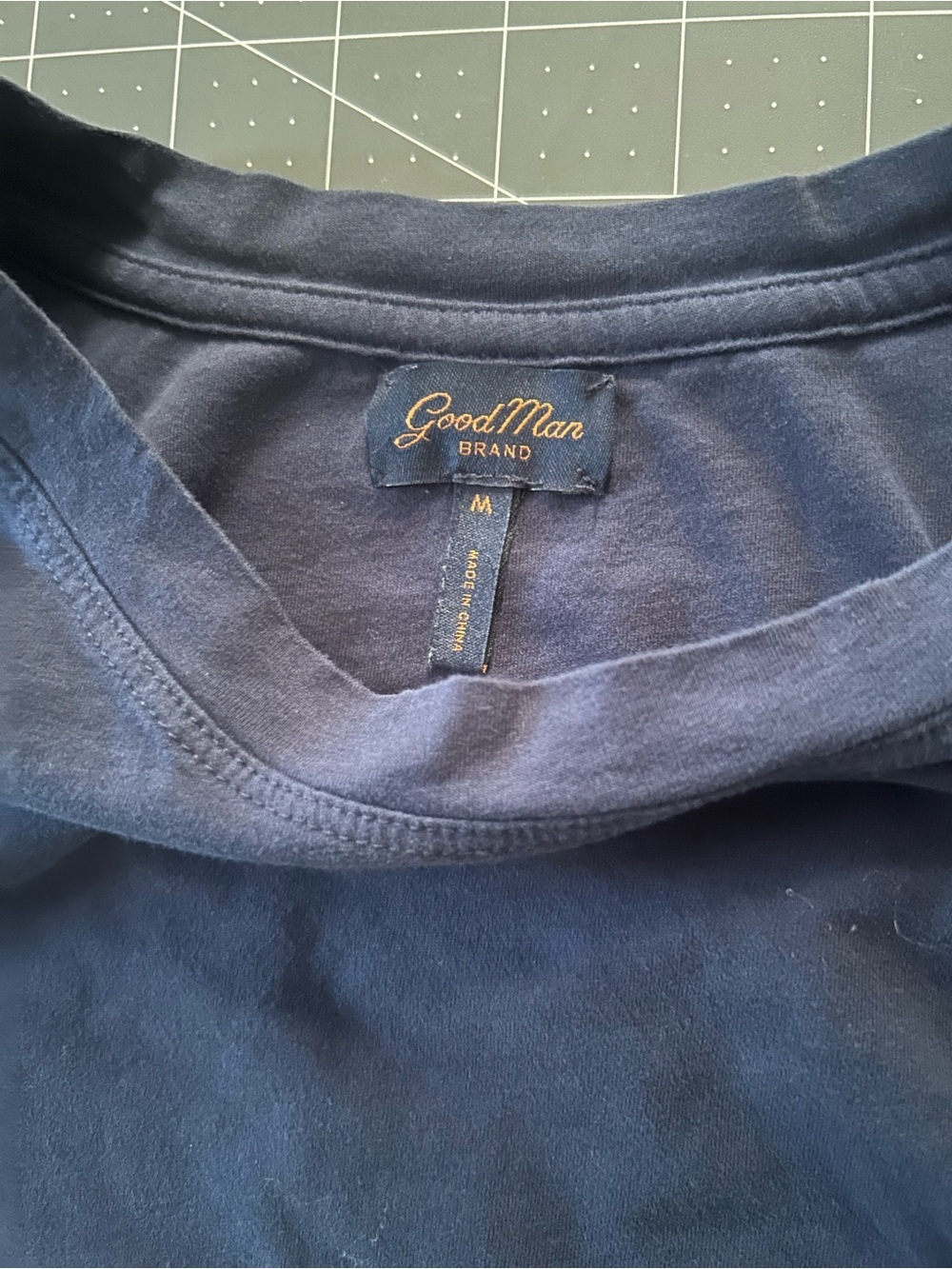 Good Man Brand Navy Crew Tee - Picture 4 of 6